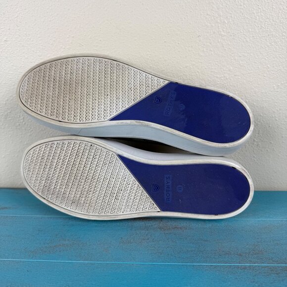 Rothy's The Original Slip On Sneaker Loafer Sage Camo Women's Size 11 - Picture 9 of 9